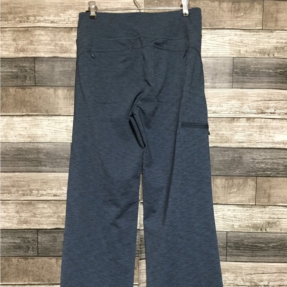 Duluth Trading Cargo Stretch Pants Women’s Sx31 Blue Zip Pockets Performance - Picture 7 of 9